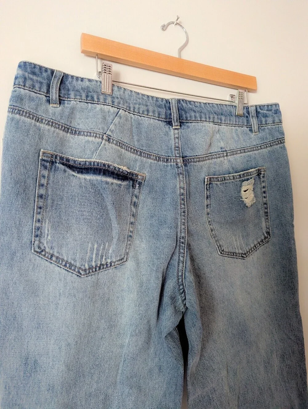 AFRM Revolve Ripped Distressed Jeans - Picture 2 of 4
